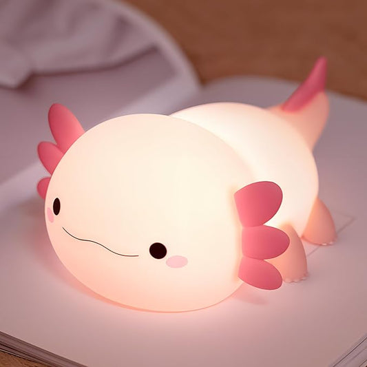 💤 Adorable Night Light –Soft & Squeezable! 🎁✨