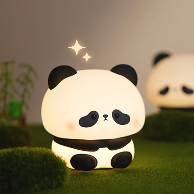 🐼 Cute Panda Squishy Night Light - Perfect Gift 🎁