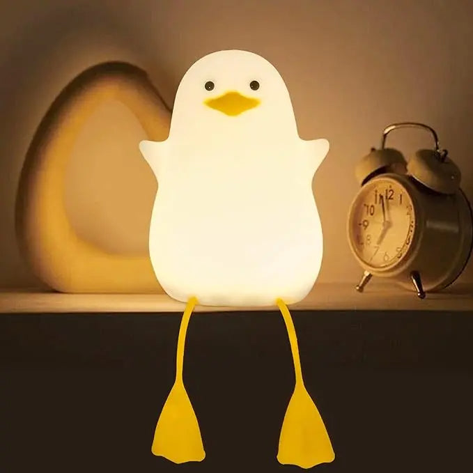 🪿 Cute Duck Squishy Night Light - Perfect Gift 🎁✨