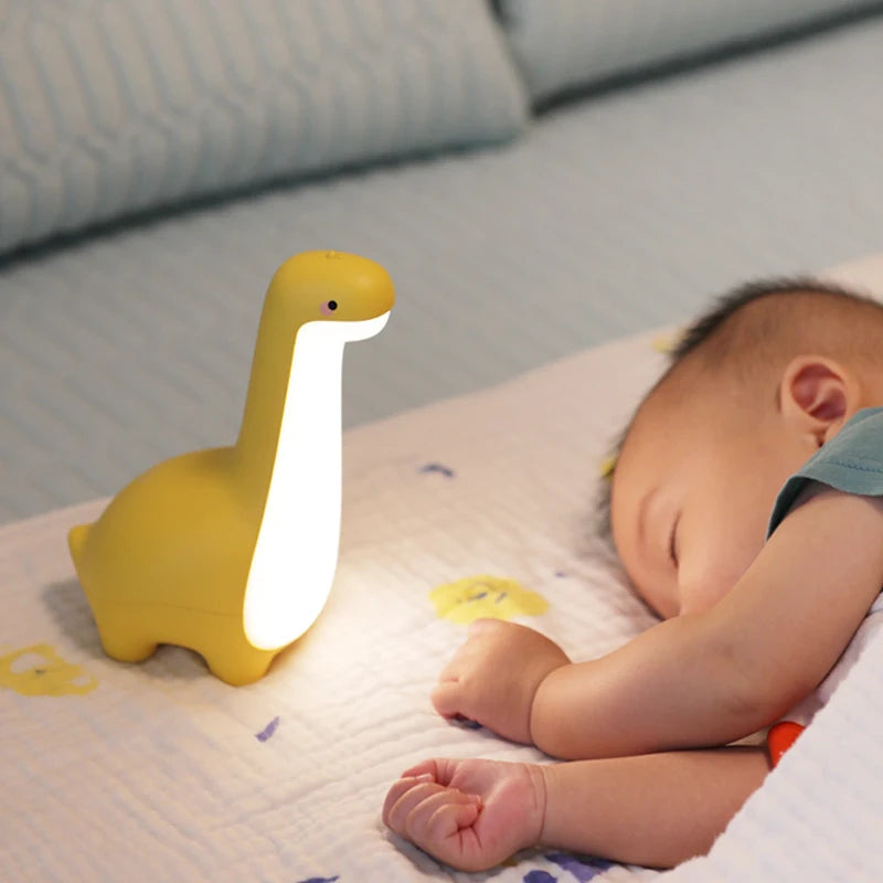 🦕 Cute Dinosaur Kids Night Light - Peaceful Sleep😴